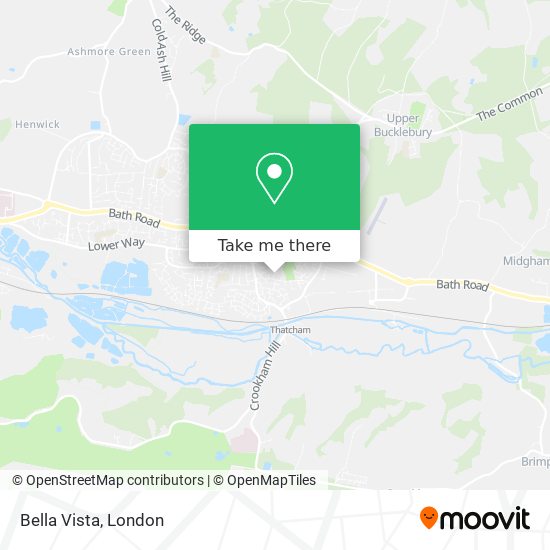 Bella Vista map