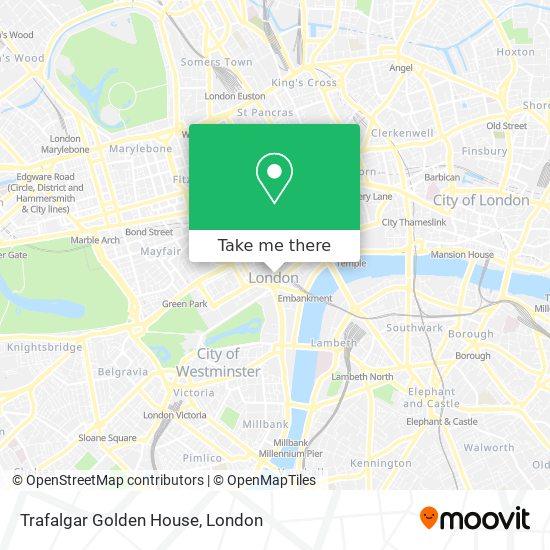 Trafalgar Golden House map