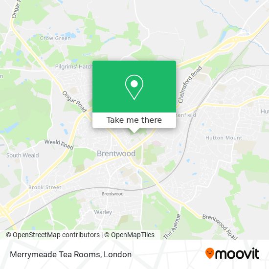 Merrymeade Tea Rooms map
