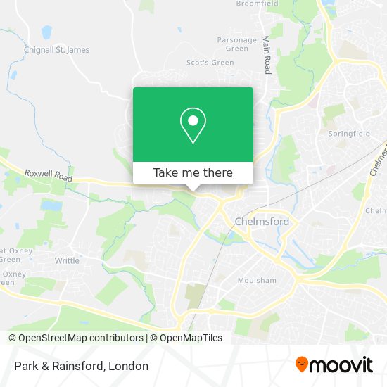 Park & Rainsford map