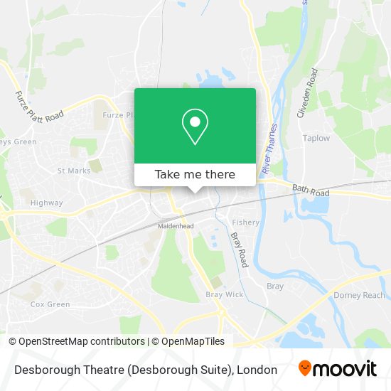 Desborough Theatre (Desborough Suite) map