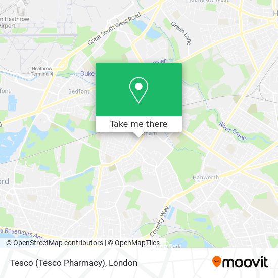 Tesco (Tesco Pharmacy) map