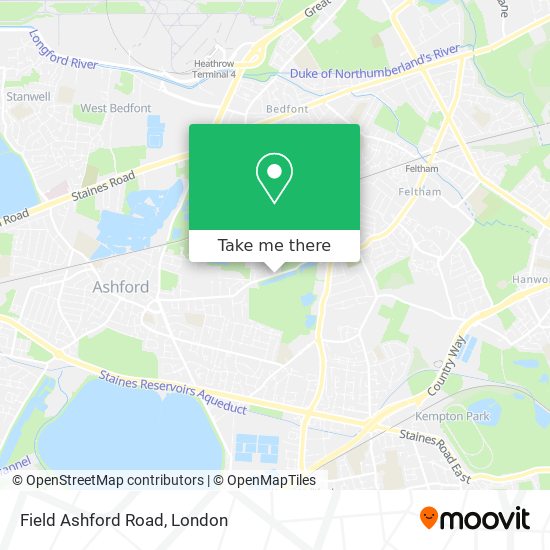 Field Ashford Road map