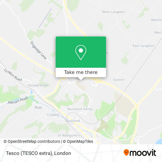 Tesco (TESCO extra) map