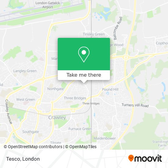 Tesco map