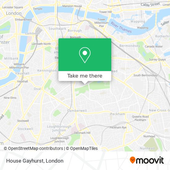 House Gayhurst map