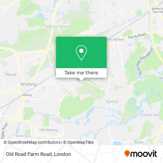 Old Road Farm Road map