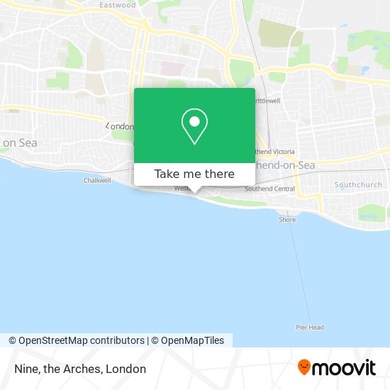 Nine, the Arches map