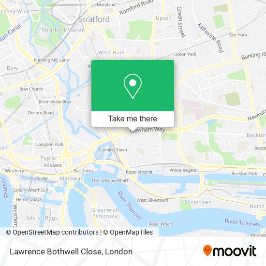 Lawrence Bothwell Close map