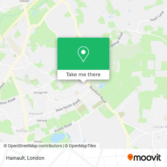 Hainault map