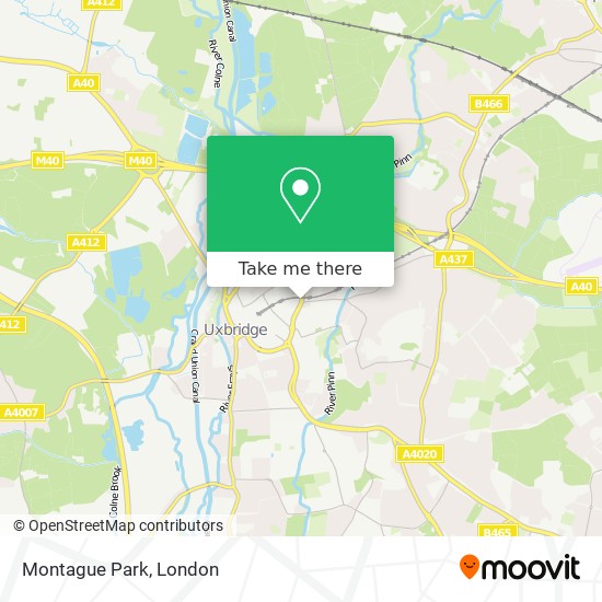 Montague Park map