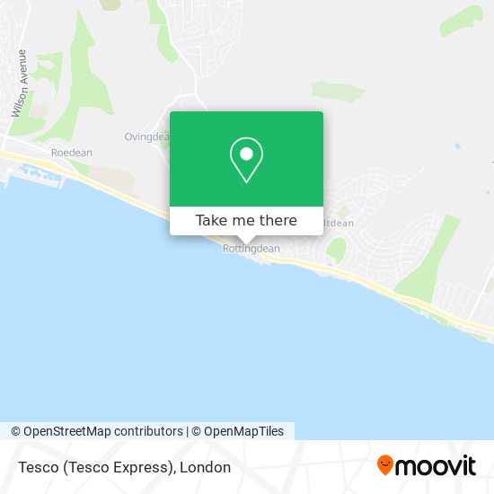 Tesco (Tesco Express) map