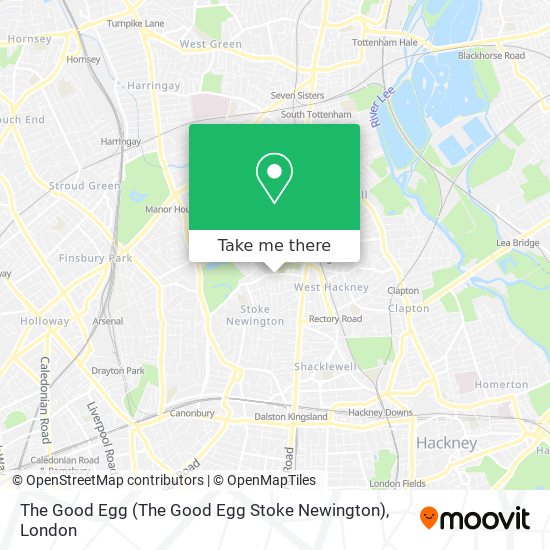The Good Egg (The Good Egg Stoke Newington) map