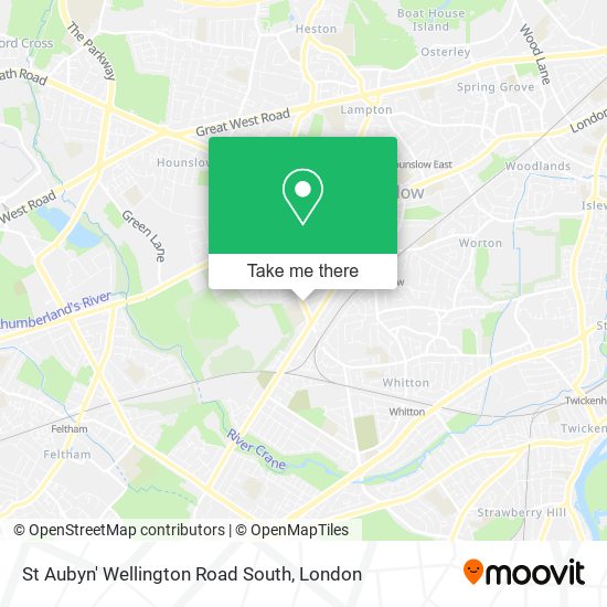 St Aubyn' Wellington Road South map