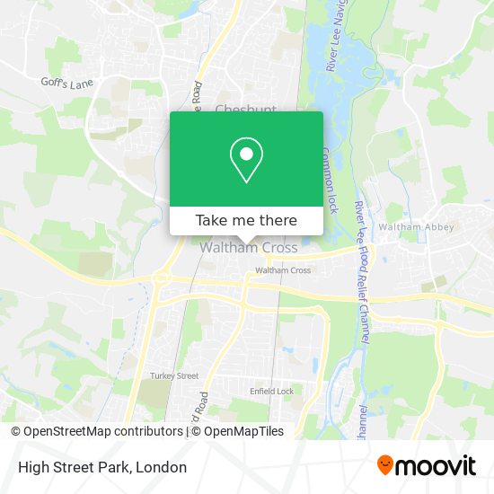 High Street Park map
