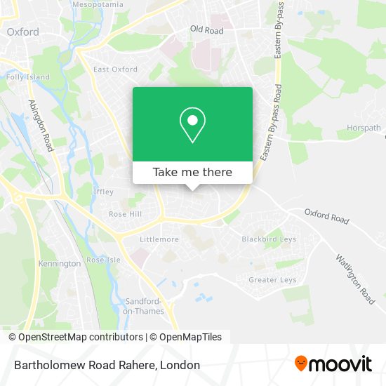 Bartholomew Road Rahere map