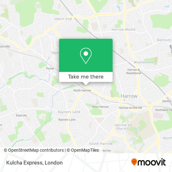 Kulcha Express map