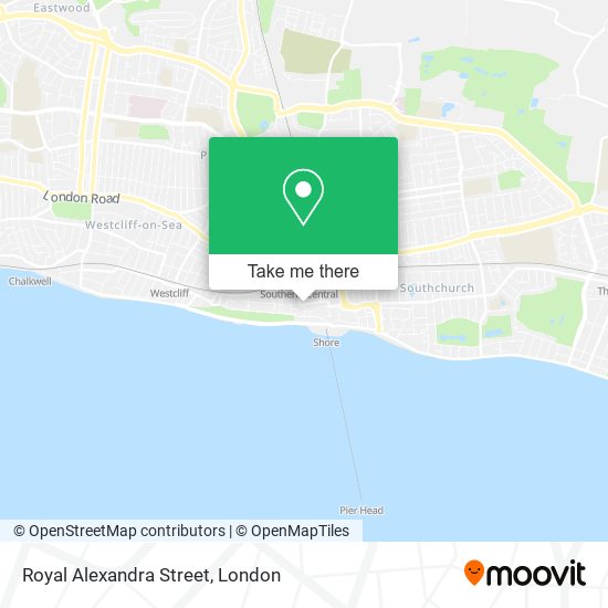Royal Alexandra Street map