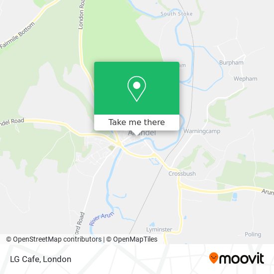 LG Cafe map