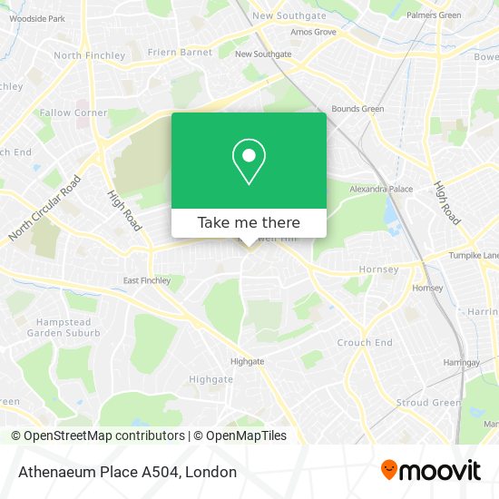 Athenaeum Place A504 map
