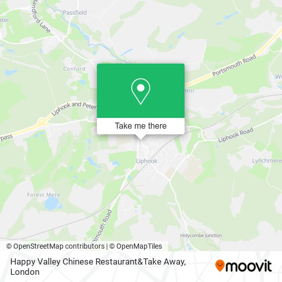 Happy Valley Chinese Restaurant&Take Away map