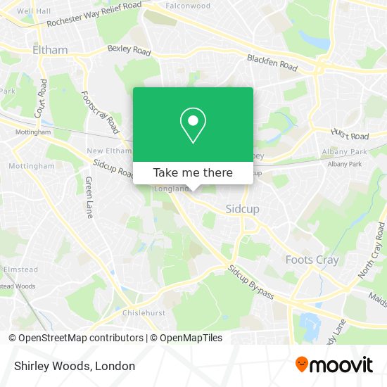 Shirley Woods map
