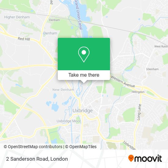 2 Sanderson Road map