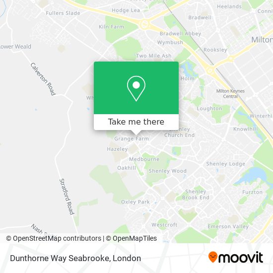 Dunthorne Way Seabrooke map