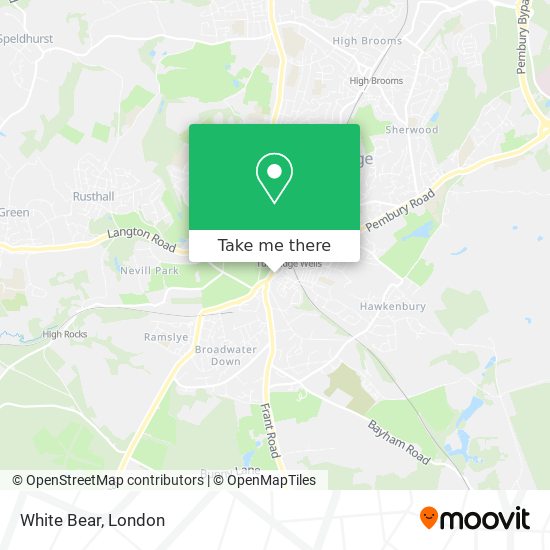 White Bear map