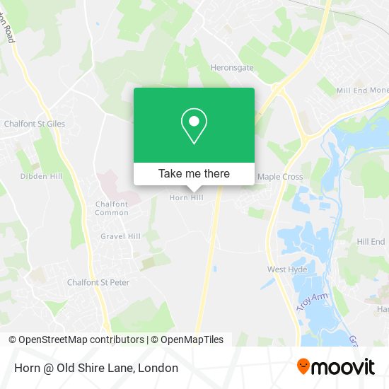 Horn @ Old Shire Lane map