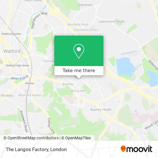 The Langos Factory map