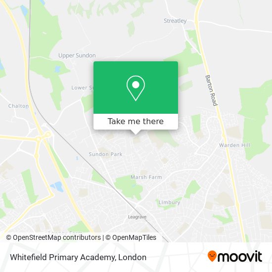 Whitefield Primary Academy map