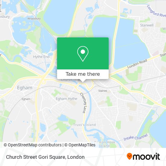 Church Street Gori Square map