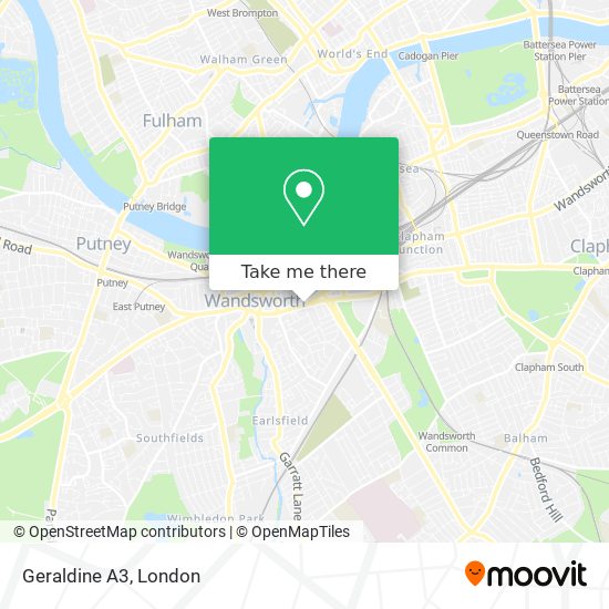 Geraldine A3 map