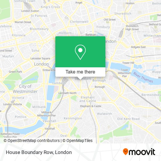 House Boundary Row map