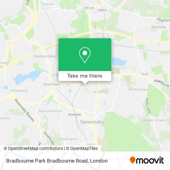 Bradbourne Park Bradbourne Road map