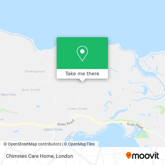 Chimnies Care Home map