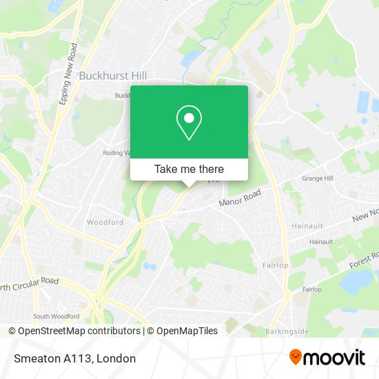 Smeaton A113 map