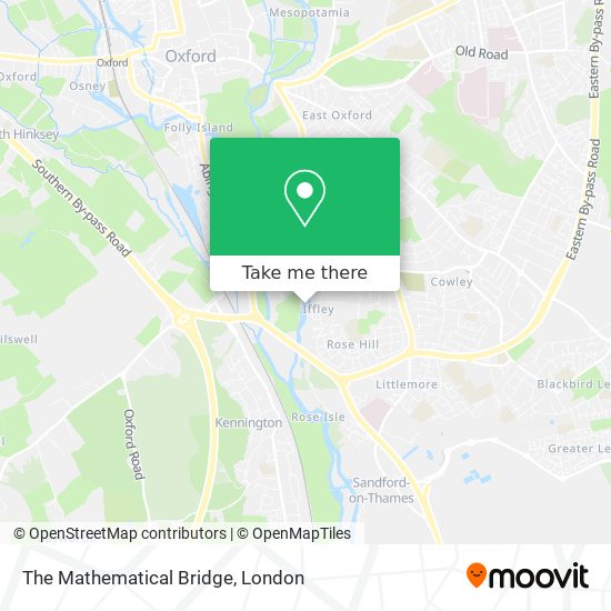 The Mathematical Bridge map