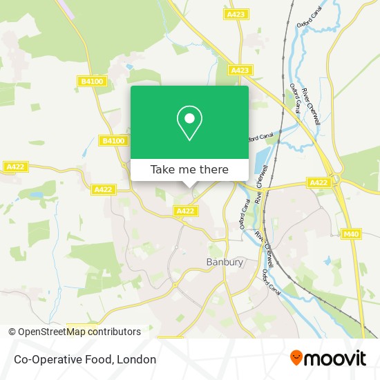 Co-Operative Food map