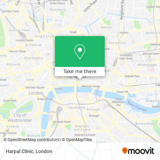 Harpal Clinic map