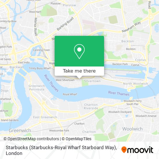How To Get To Starbucks Starbucks Royal Wharf Starboard Way In Silvertown By Bus Tube Train Or Dlr Moovit
