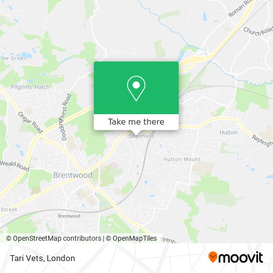 Tari Vets map