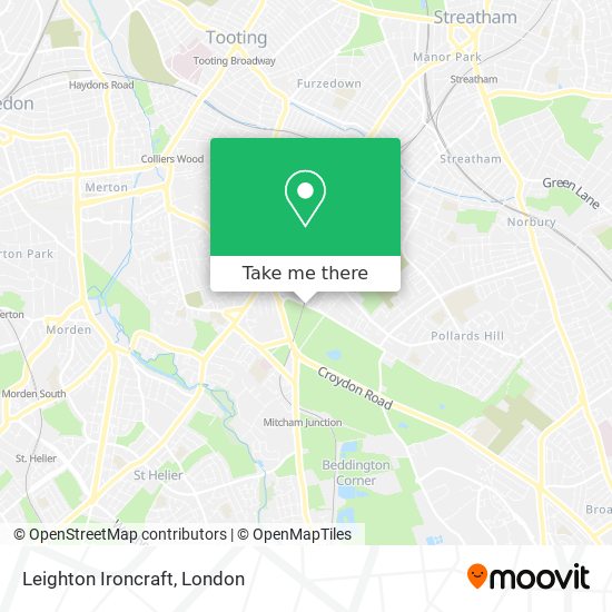 Leighton Ironcraft map