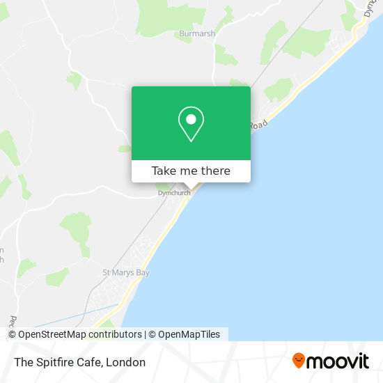 The Spitfire Cafe map