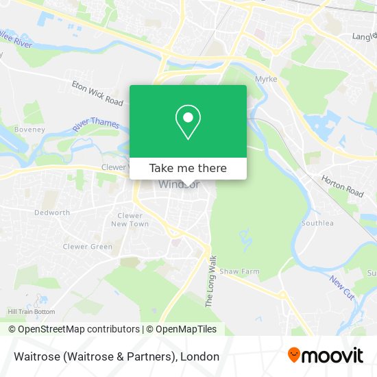 Waitrose (Waitrose & Partners) map