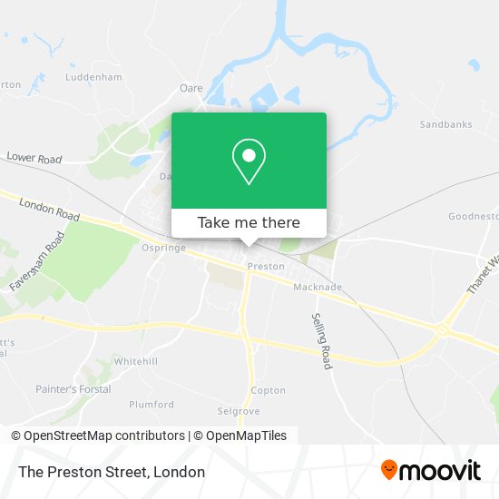 The Preston Street map