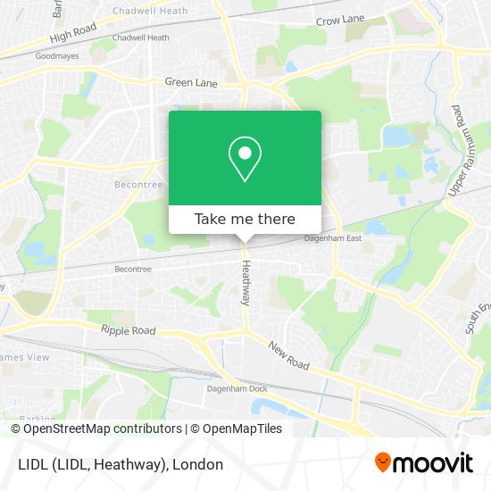 LIDL (LIDL, Heathway) map