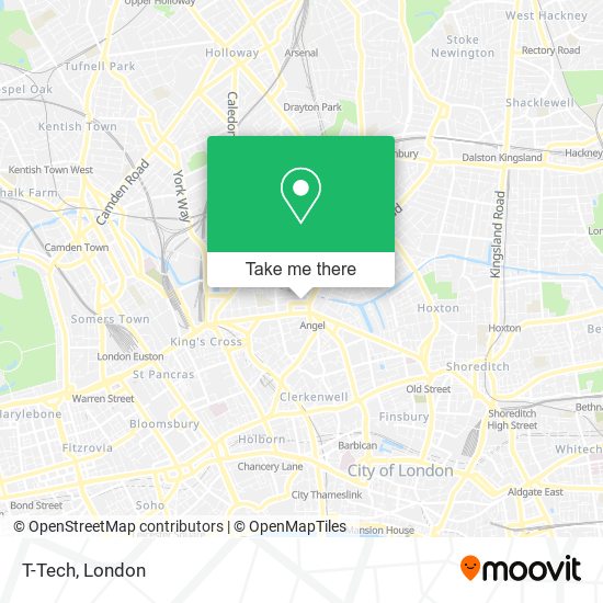 T-Tech map