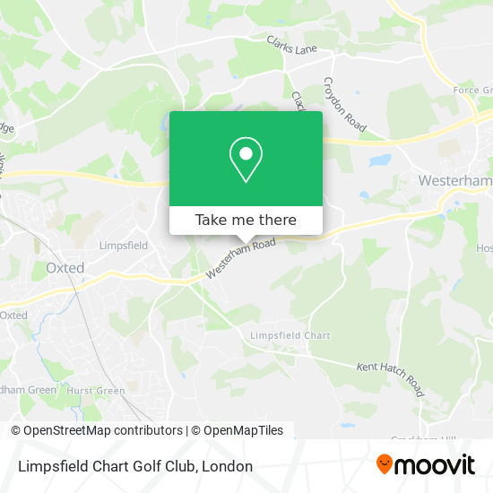 How to get to Limpsfield Chart Golf Club in Tandridge by Bus, Train or